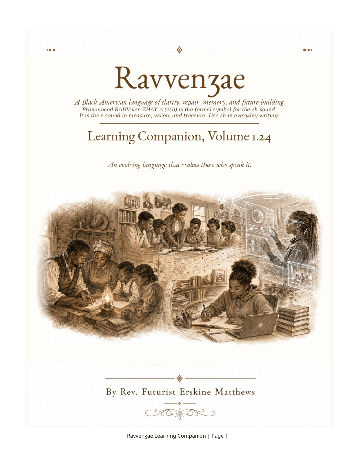 Ravvenʒae Learning Companion, Volume 1.24