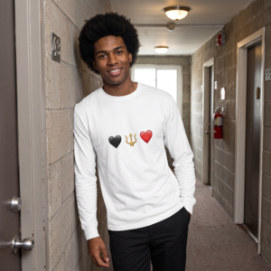 BA Heritage: Men's heavyweight long sleeve t-shirt