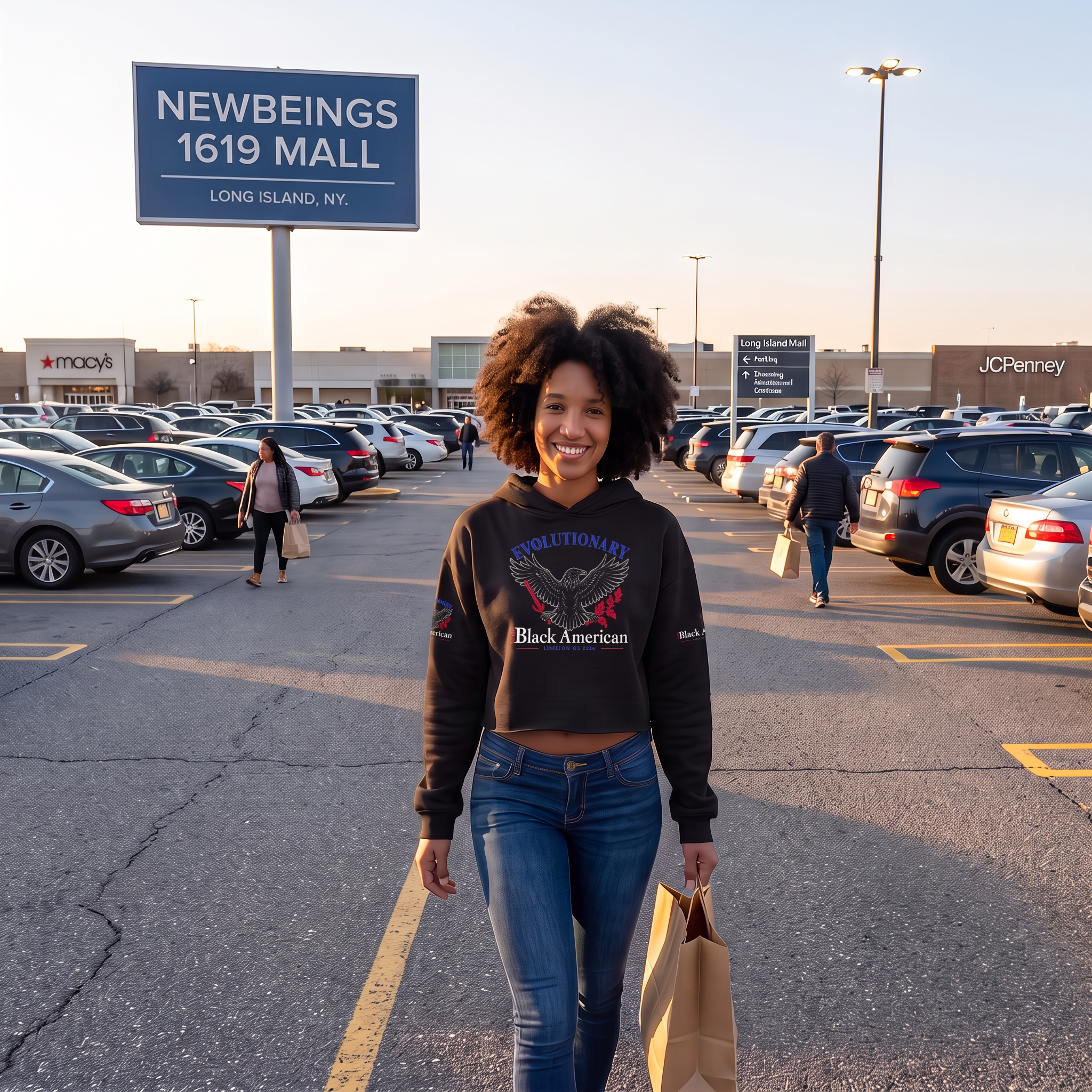 Evolutionary: Crop Hoodie - Image 2