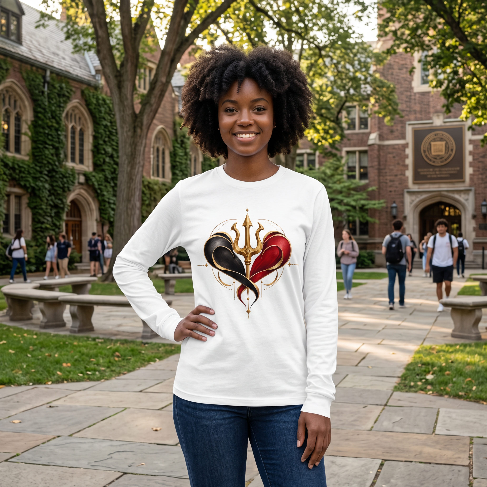 BA Heritage Flag: Unisex Long Sleeve Tee