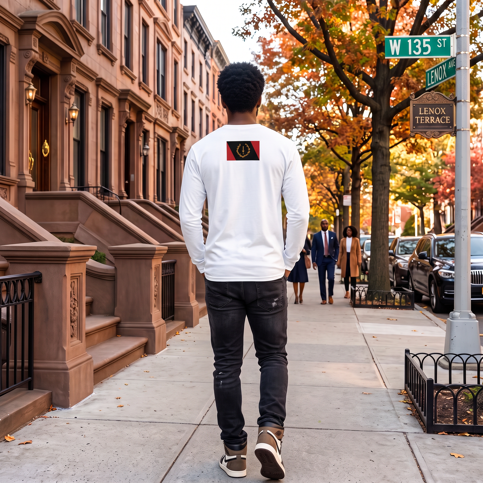 BA Heritage Flag: Unisex Long Sleeve Tee - Image 6