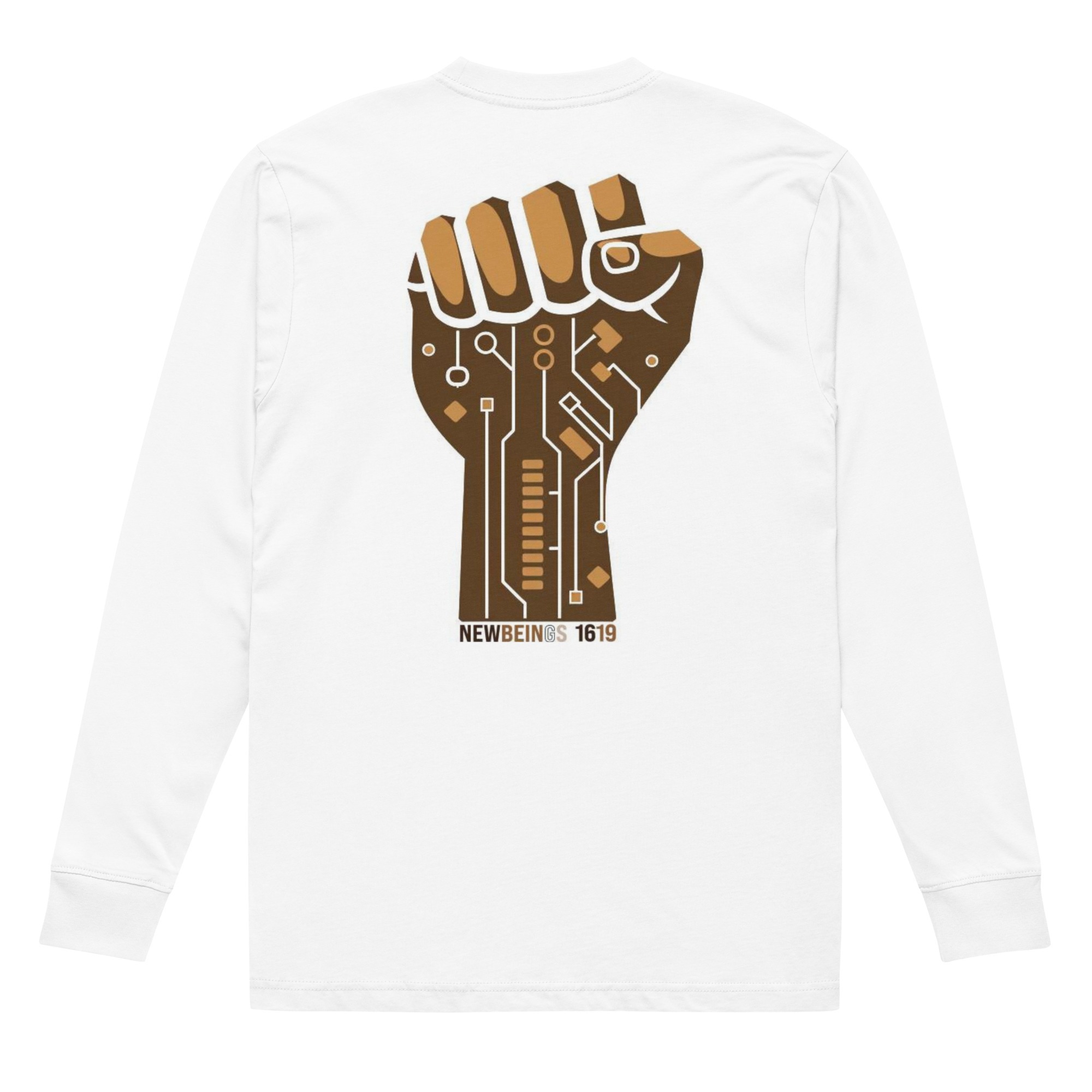 Men's heavyweight long sleeve t-shirt - Image 4
