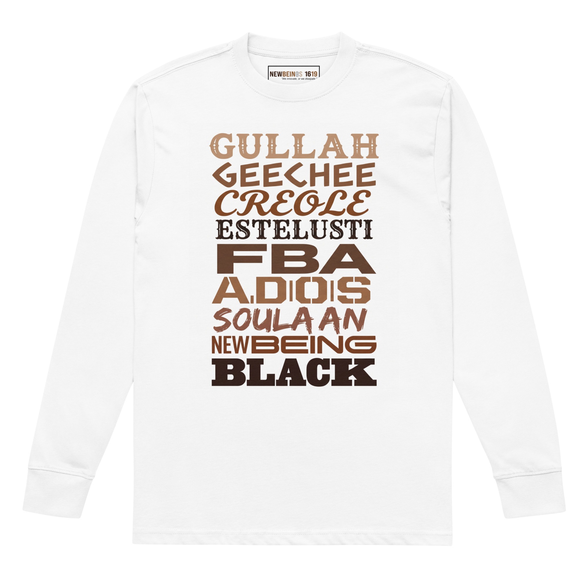 Men's heavyweight long sleeve t-shirt - Image 3