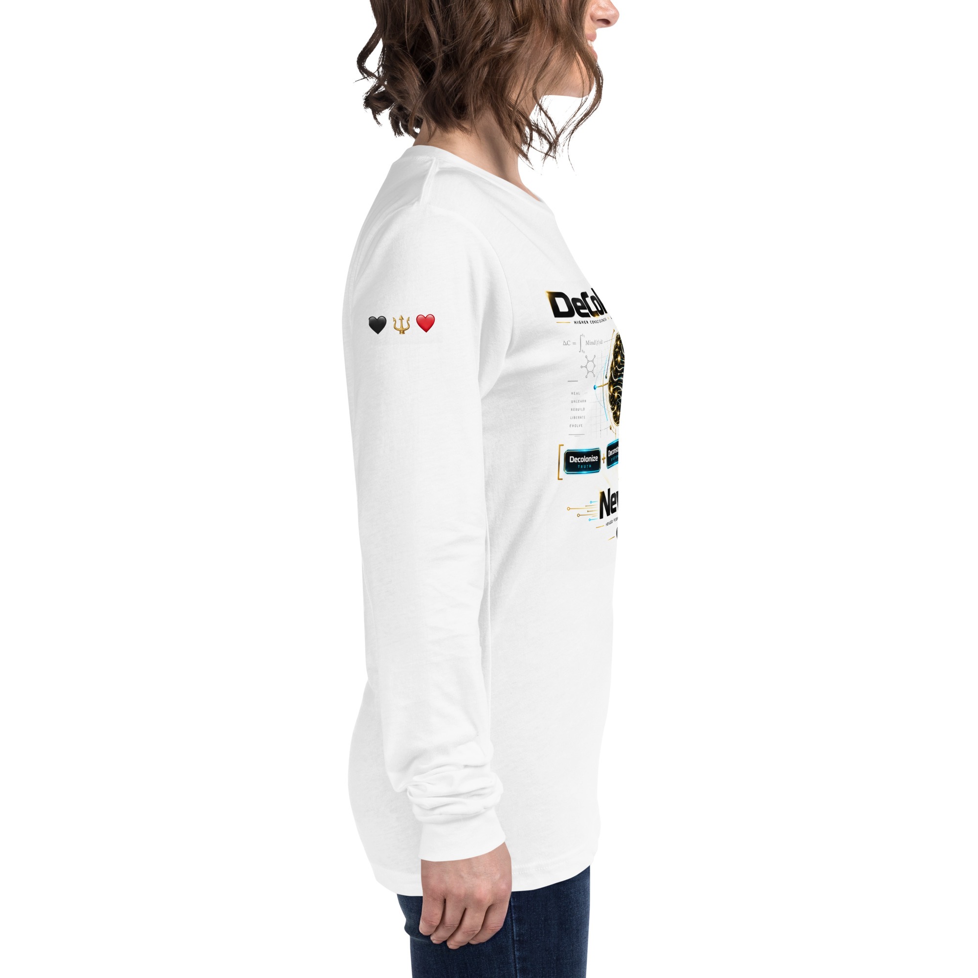 DeCol-DeTaum: Unisex Long Sleeve Tee - Image 5